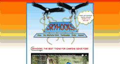 Desktop Screenshot of campingskyhooks.com