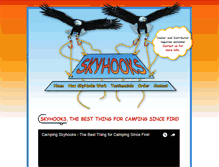Tablet Screenshot of campingskyhooks.com